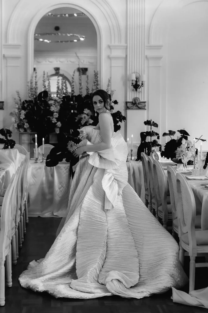 Hochzeitsfotograf Bielefeld Braut vor der Hochzeitsloaktion