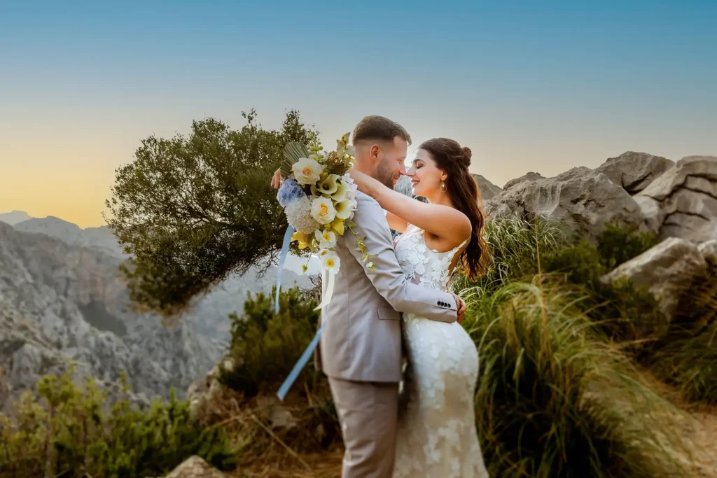 Hochzeitsfotograf Bielefeld Braut und Bräutigam Sooting in der Hochzeitslokation (6)
