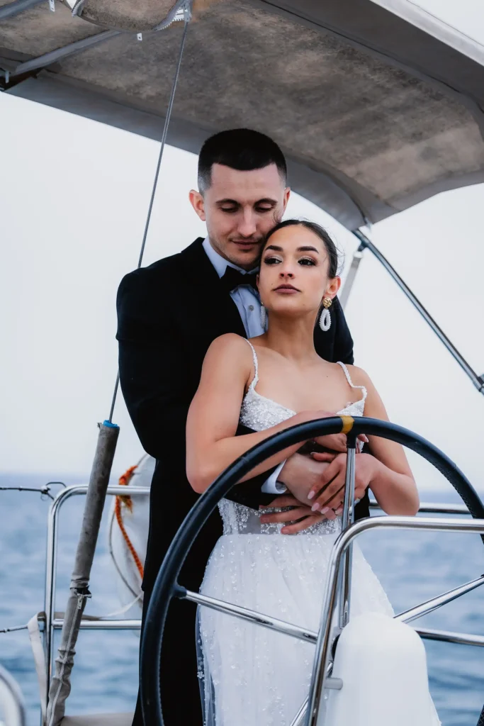 Hochzeitsfotograf Bielefeld Emotionale Szenen bei sanften Wellenbewegungen