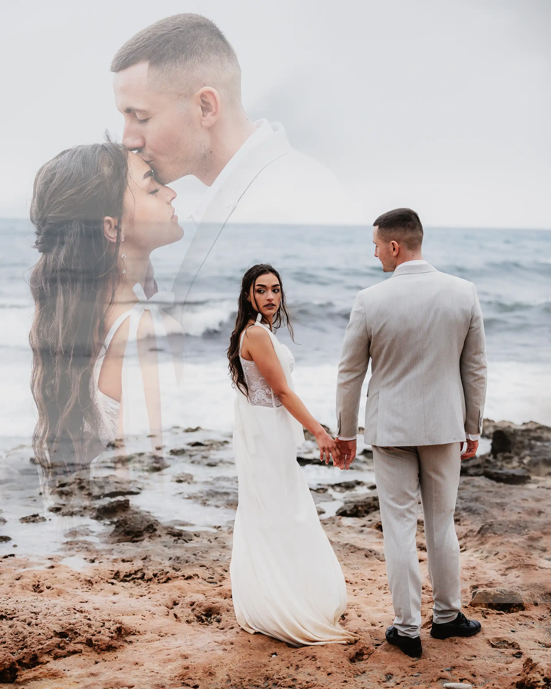 Hochzeitsfotograf Bielefeld Natürliche Hochzeitsbilder zwischen Meer und Himmel