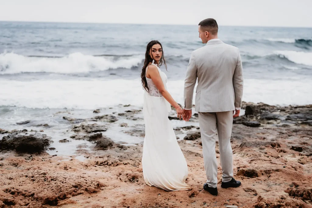 Hochzeitsfotograf Bielefeld Romantisches Paarshooting am Strand von Mallorca